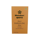 Makaibari Apoorva Finest Darjeeling Tea Bag + Darjeeling Green Tea Bag Pack Of 2 - 50gm, 1.7 Ounce, 25 Tea Bags In Each | Low Caffeine, Non-Toxic